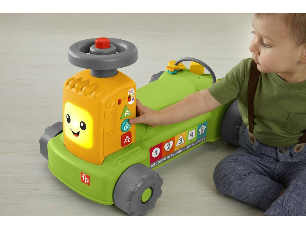 Fisher Price Laugh and Learn Traktor 4 in 1 Mattel HRB83