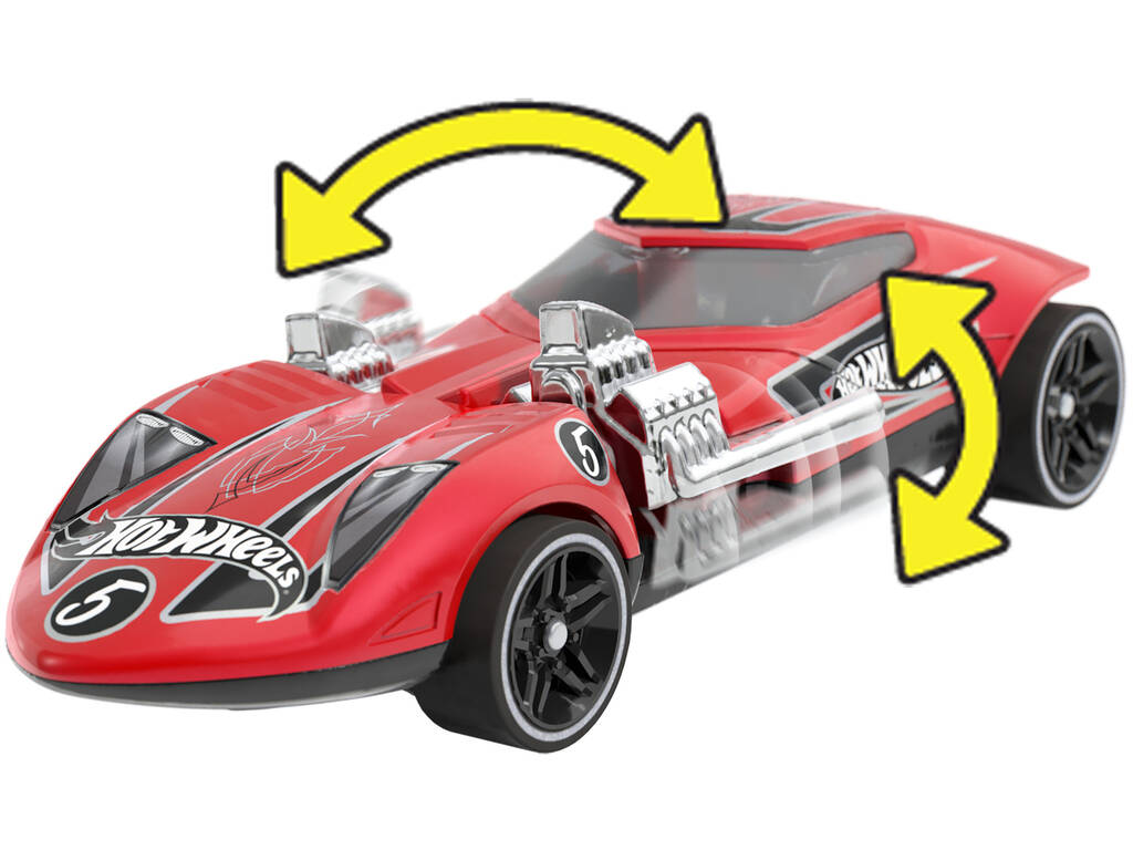 Hot Wheels Coche de Metal Pull-Back Speeders Mattel HPT04