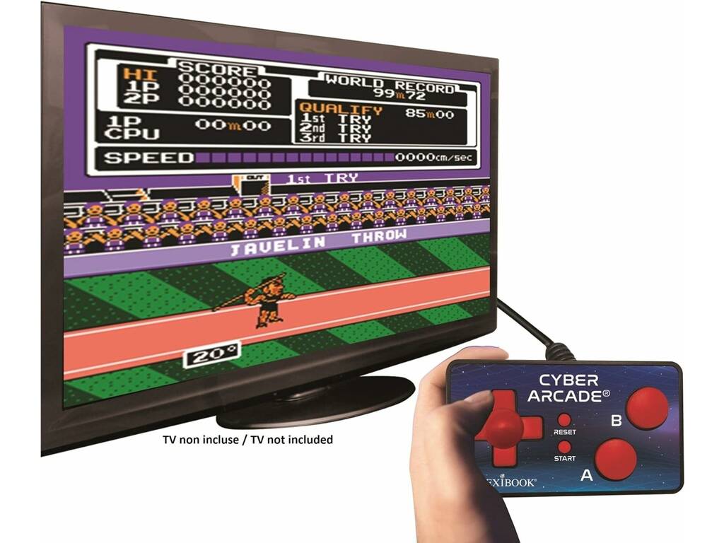 Console portable Cyber Arcade Pocket 200 Jeux Lexibook JG6500