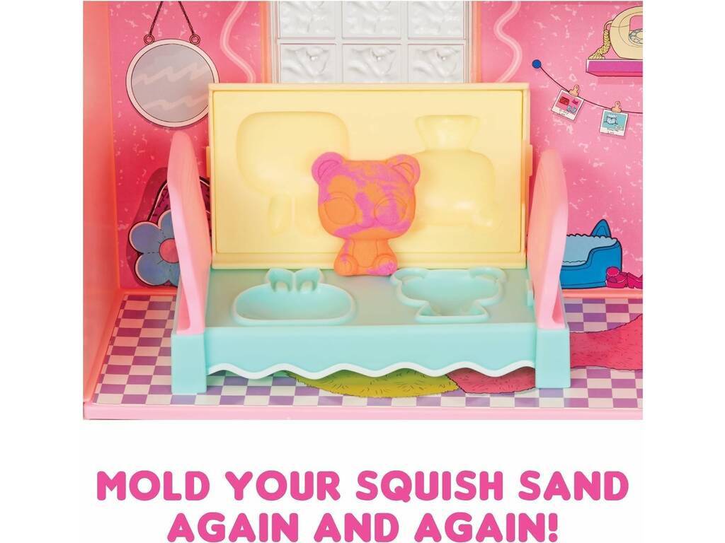 LOL Surprise Casa Bonecas Squish Sand MGA 593218