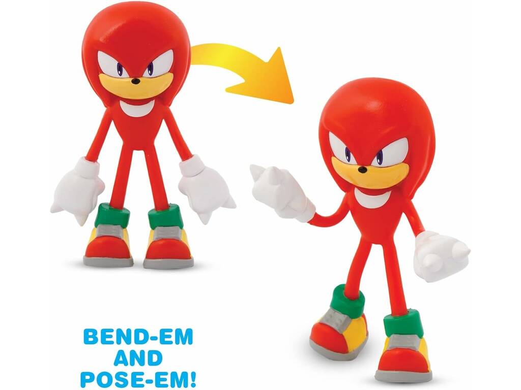 Sonic Bendems Pack 4 Figuras Toy Partner 55085