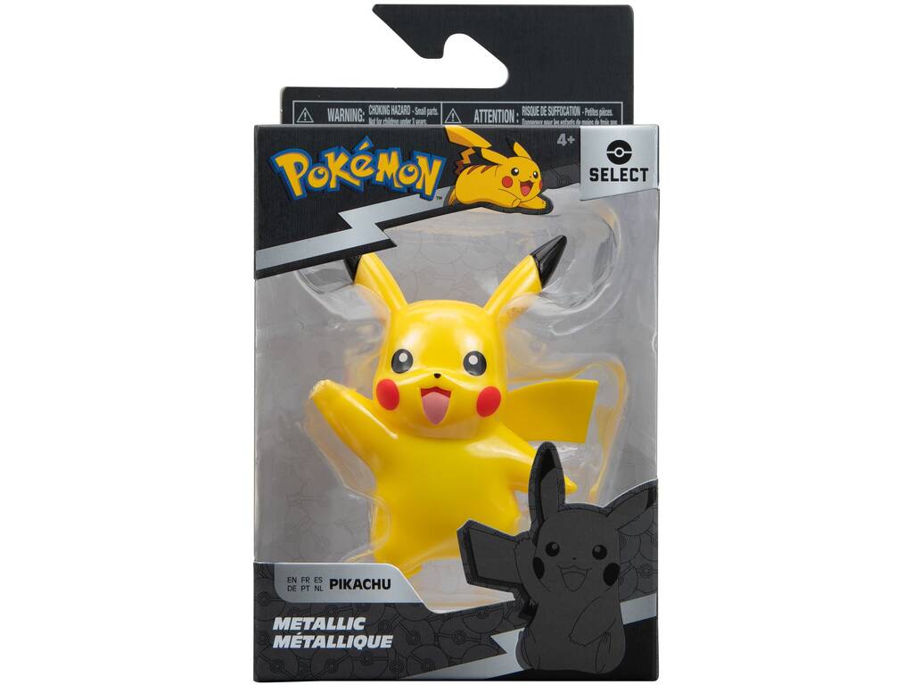 Pokémon Select Figura metallica 8 cm. Bizak 63223190