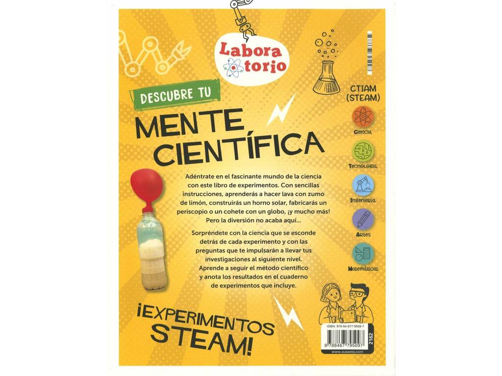 Livre d'expériences scientifiques de Susaeta S2162999