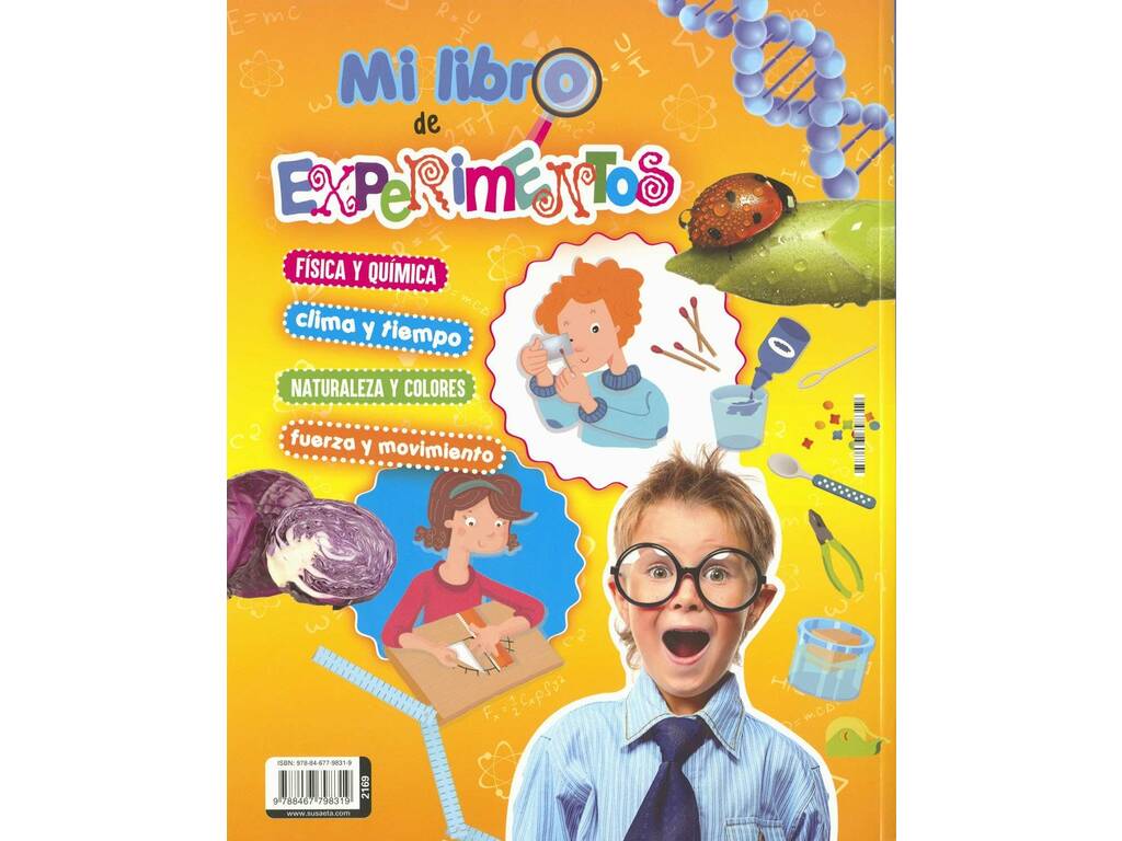 Il mio libro degli esperimenti di Susaeta S216999