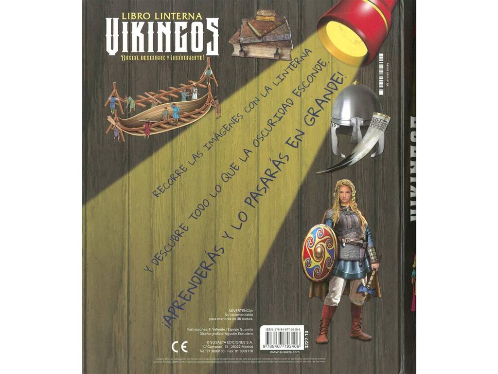 Livro Lanterna Vikings Susaeta S3227010