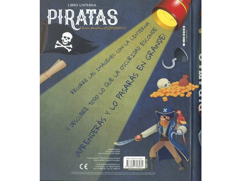 Livre Linterna Piratas Susaeta S3227013