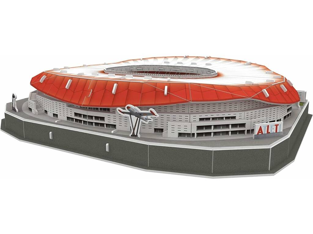 Puzzle 3D Estádio Cívitas Metropolitano com Luz Bandai EF16034
