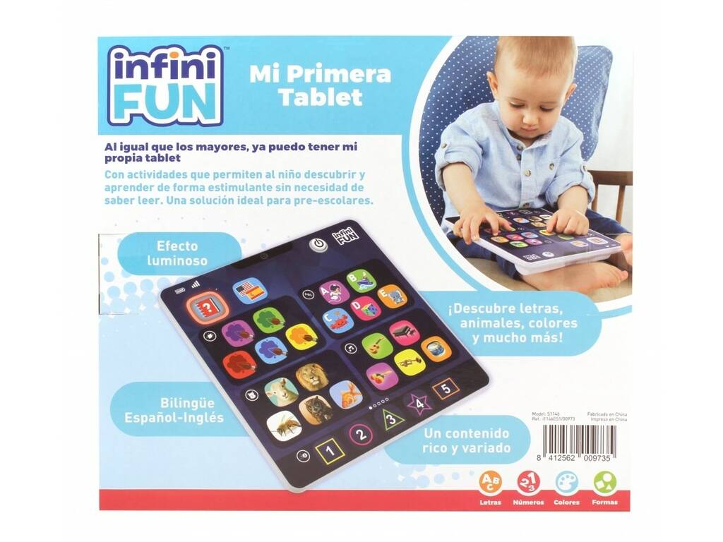 Minha Primeira Tablet InfiniFun Cefa Toys 973