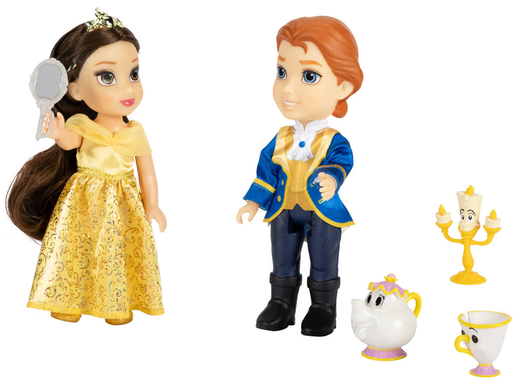 Princesas Disney Conjunto Bella e o Príncipe Jakks 218854