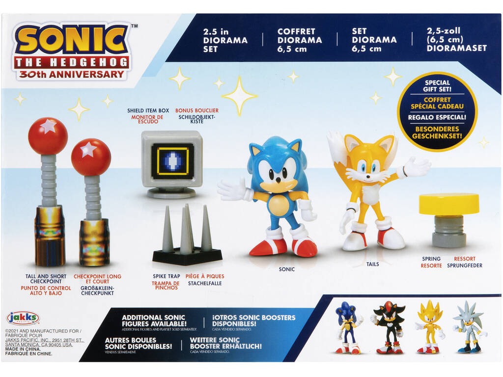 Acheter Figurine Sonic 10 cm articulée Jakks 419244-GEN - Juguetilandia