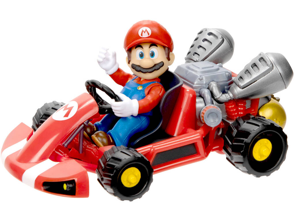 Super Mario Movie Figure et Kart Jakks 417214-GEN