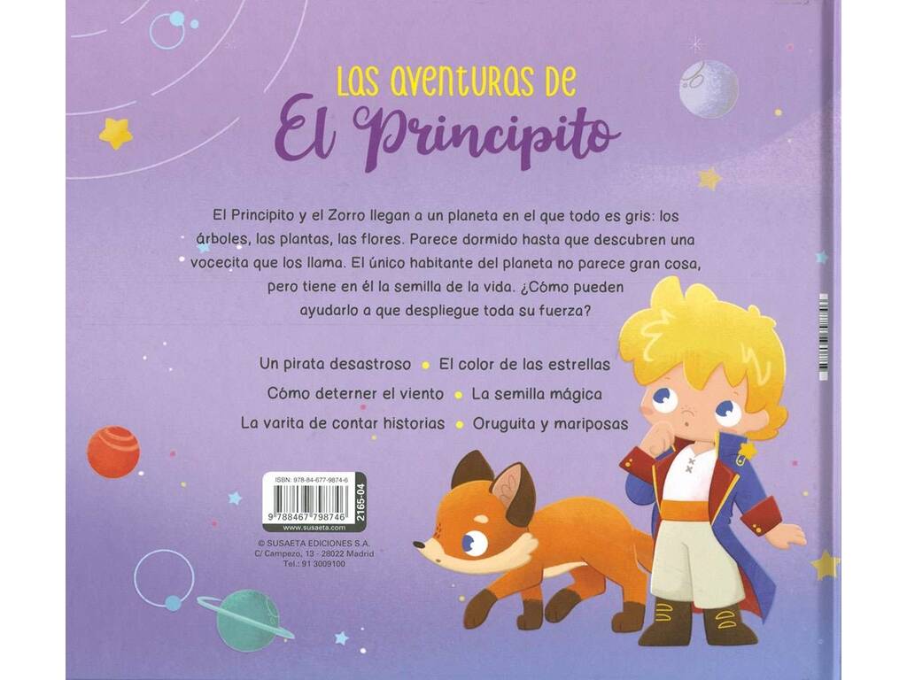 Las Aventuras de El Principito La Semilla Mágica Susaeta S2165004