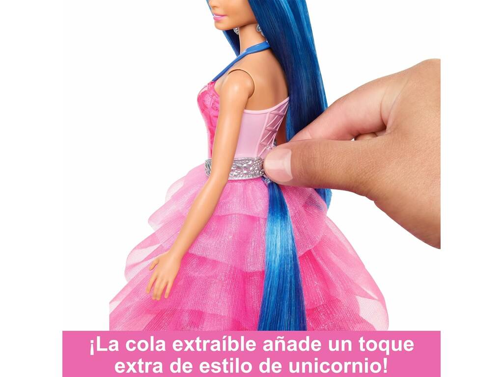 Barbie Un Toque De Magia Hadacornio Zafiro de Mattel HRR16