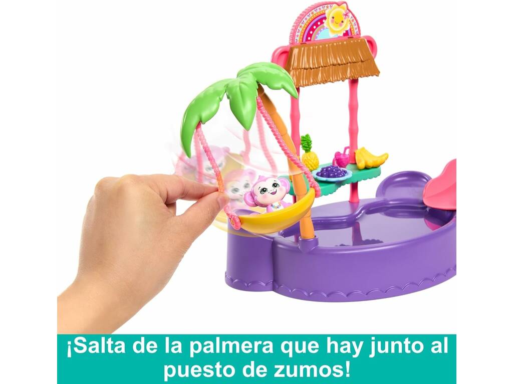 Enchantimals Sunshine Island Boneca com Piscina de Mattel HTW73