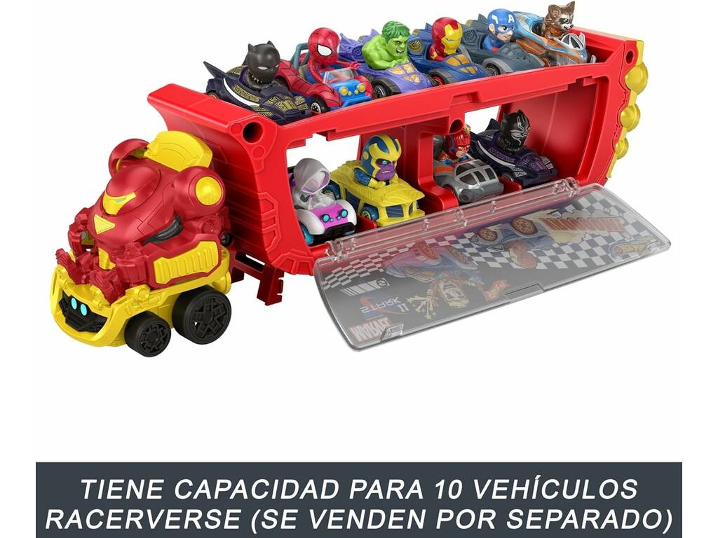 Hot Wheels RacerVerse camion Trailer Hulkbuster Mattel HRY02