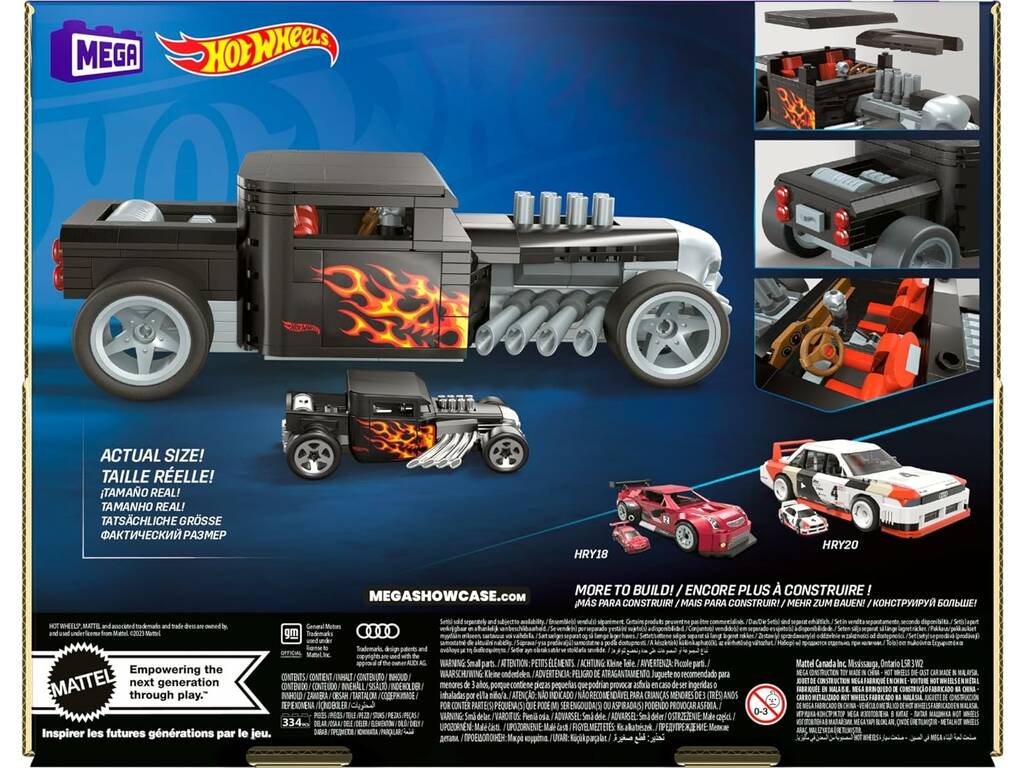 Mega Hot Wheels Auto Bone Shaker Mattel HRY17