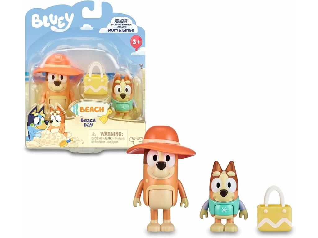 Bluey Pack 2 Figure Famosa BLY69000