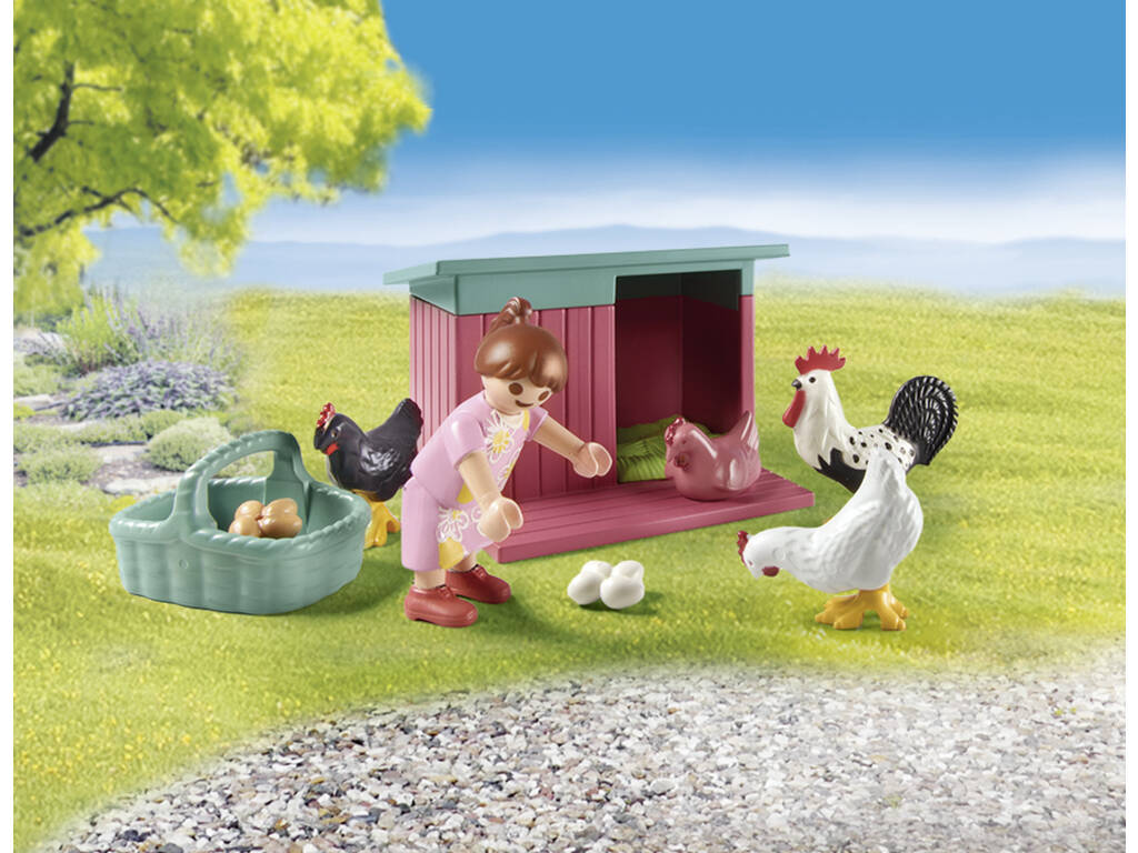 Playmobil My Life Corral de Pollos 71510