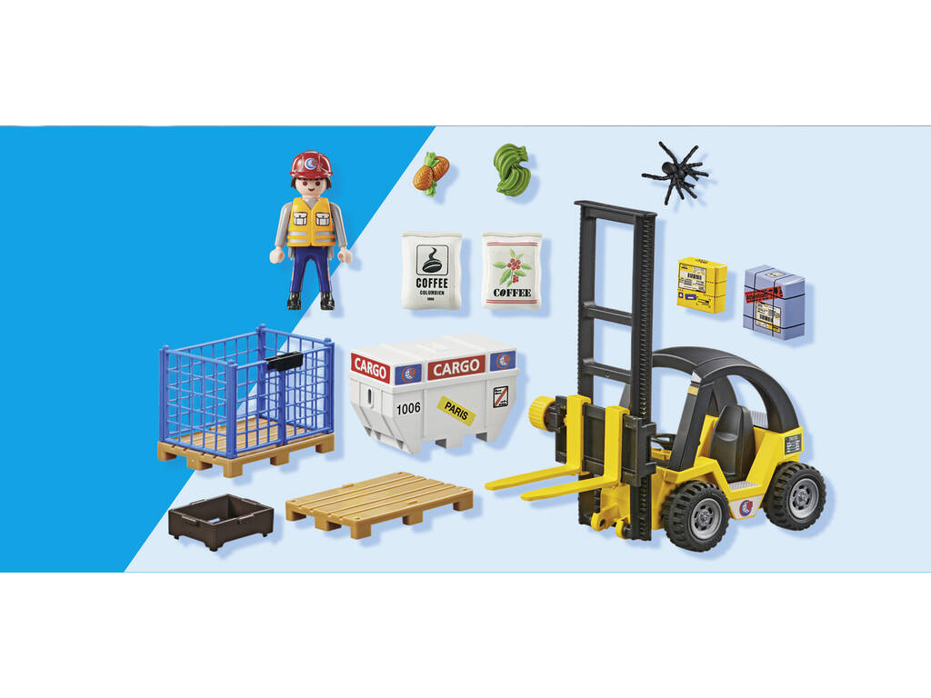 Playmobil My Life Carrello elevatore 71528