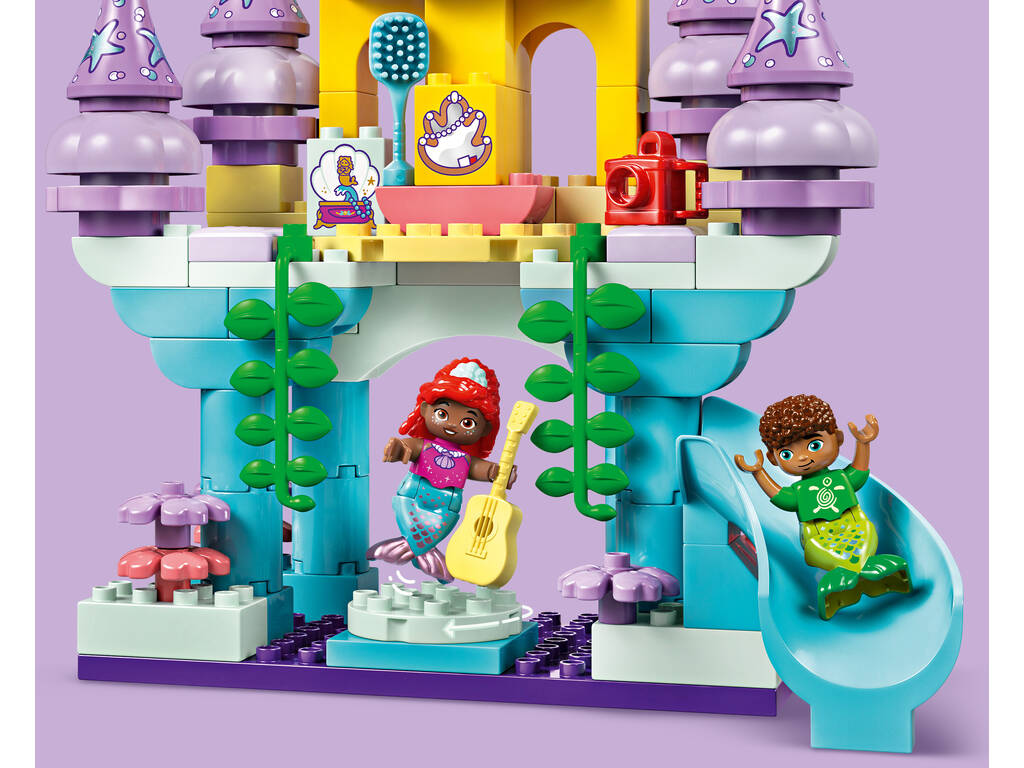 Lego Duplo Ariel Disney Junior Palacio Submarino Mágico de Ariel 10435