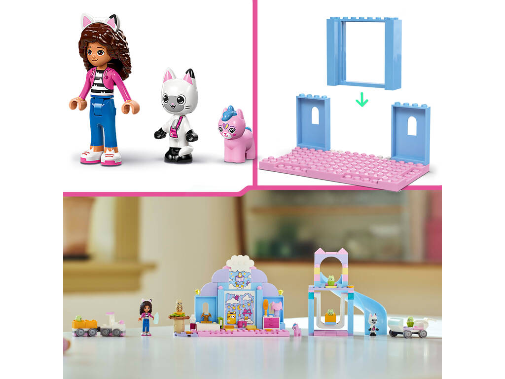 Lego Gabbys Puppenhaus Gabbys Kätzchen-Kinderzimmer 10796