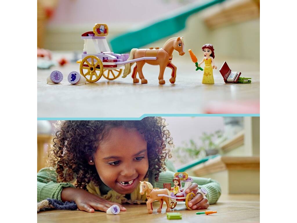 Lego Disney Princesse Belle et son pousse-pousse 43233