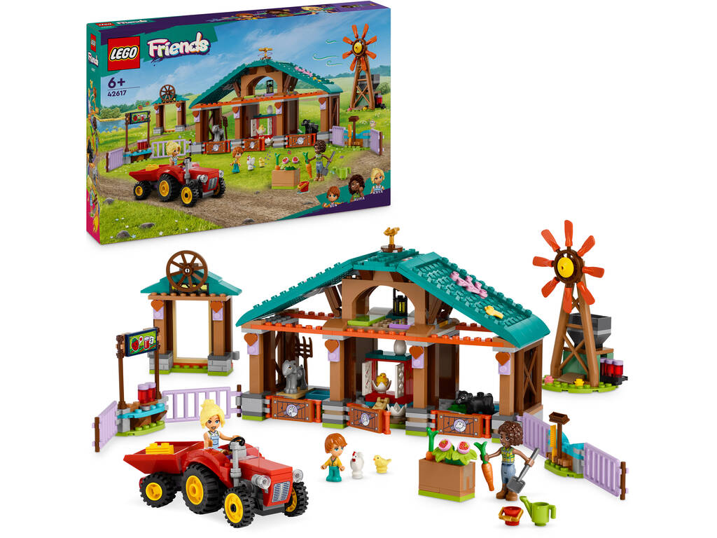 Lego Friends Tierheim auf dem Bauernhof 42617