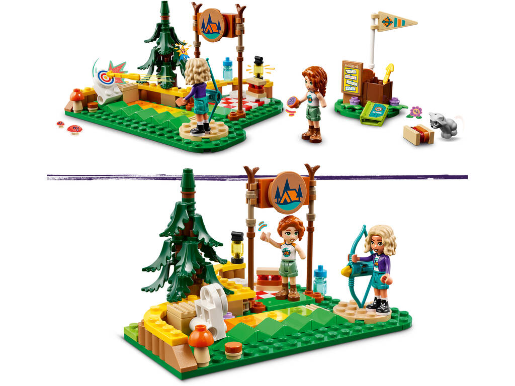 Lego Friends Campeggio d'Avventura Area di Tiro con l'Arco 42622