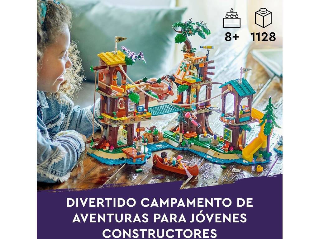 Lego Friends Campamento de Aventura: Casa del Árbol 42631