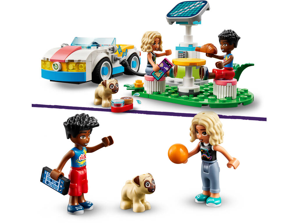 Voiture électrique et chargeur Lego Friends 42609