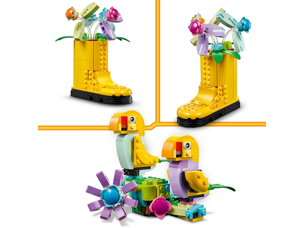 Lego Creator 3 en 1 Flores en Regadera 31149