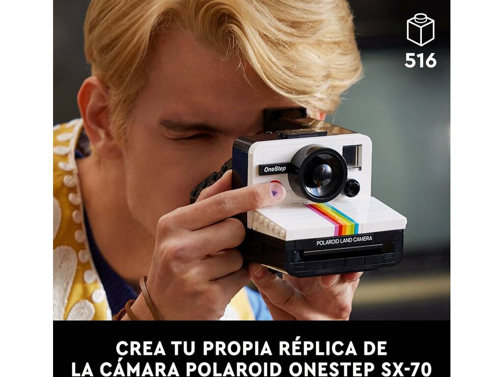Lego Ideas Appareil photo Polaroid OneStep SX-70 21345