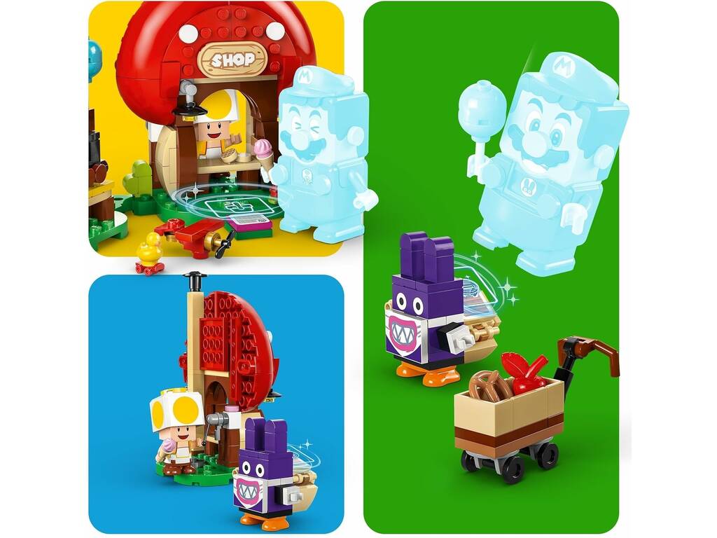 Lego Super Mario Set de Expansão Caco Gazapo na Loja do Toad 71429