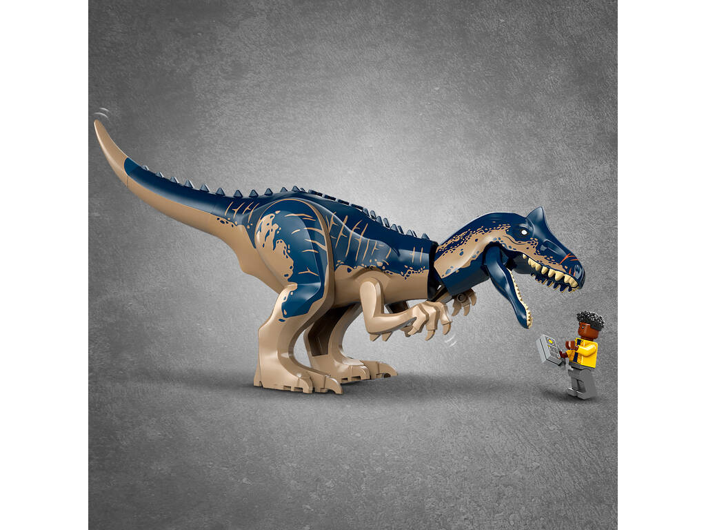 Lego Jurassic World Missões Dinossauro: Caminhão de Transporte do Allosaurus 76966