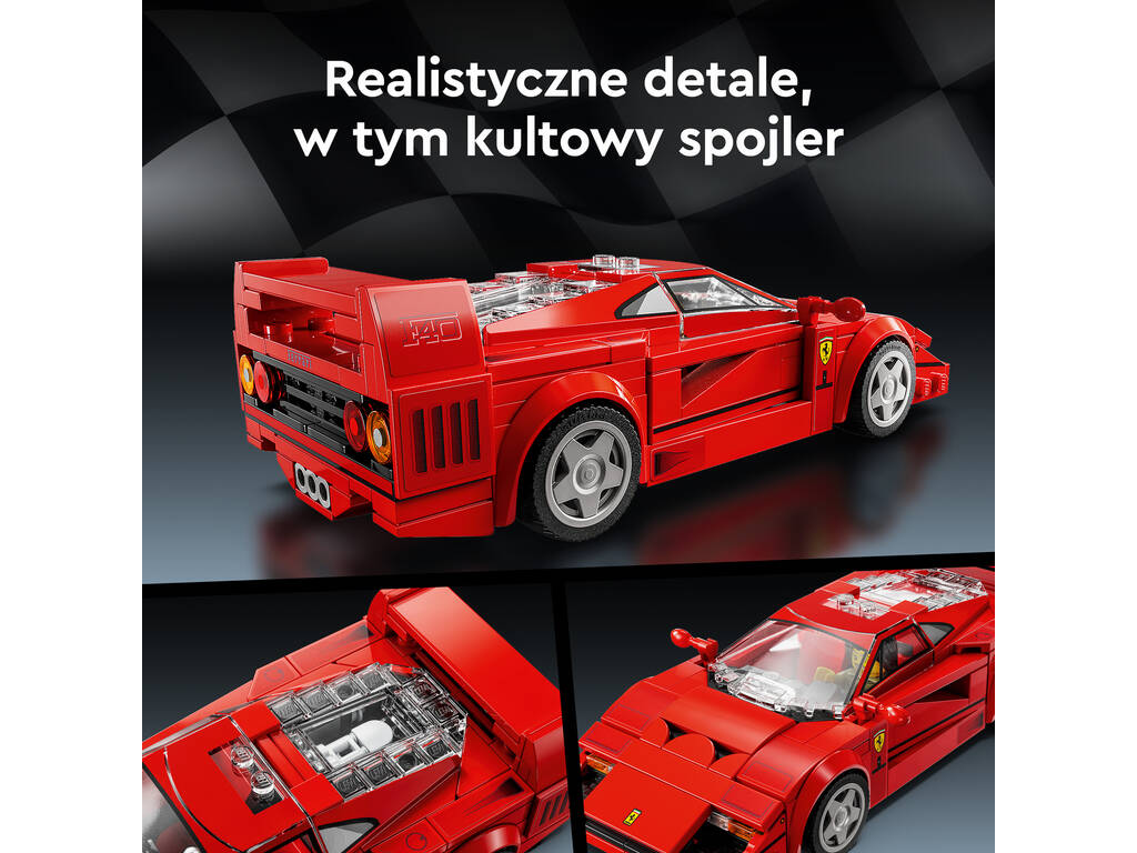 Lego Speed Champions Supercoche Ferrari F40 76934