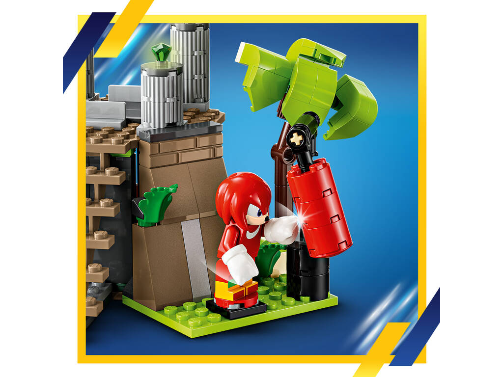 Lego Sonic Knuckles e o Santuário da Master Emerald 76998