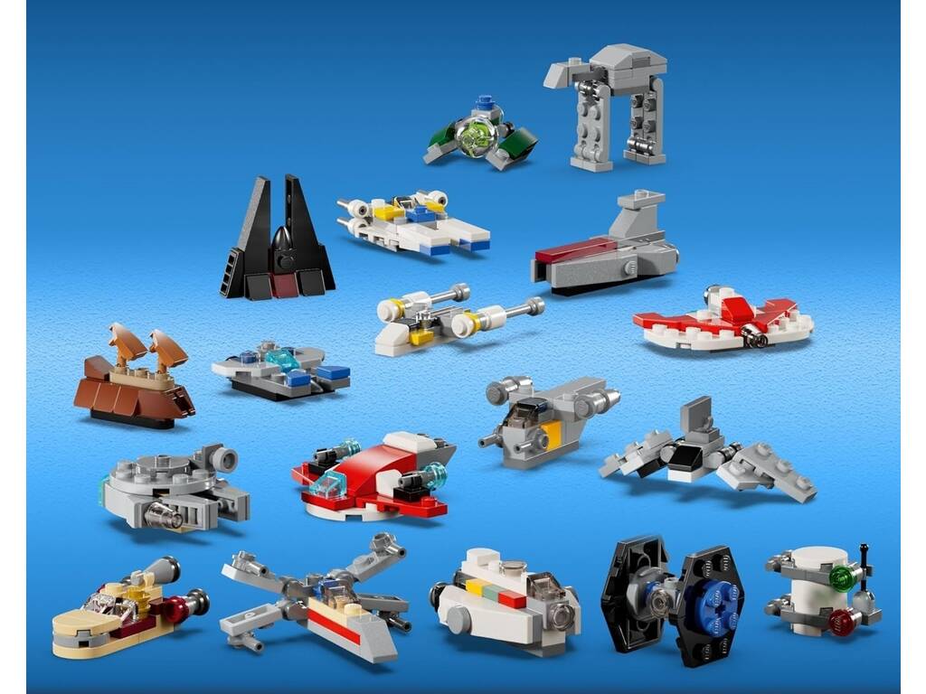 Lego Star Wars Calendario de Adviento 2024 75395