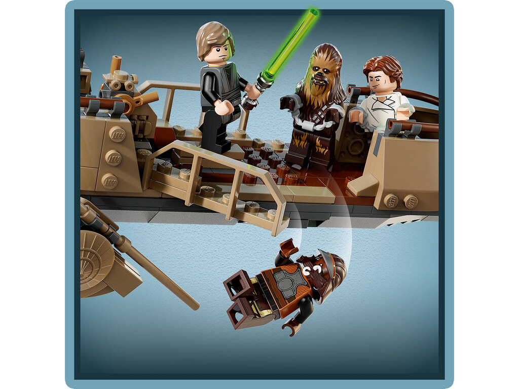 Lego Star Wars Skiff do Deserto e Poço de Sarlacc 75396