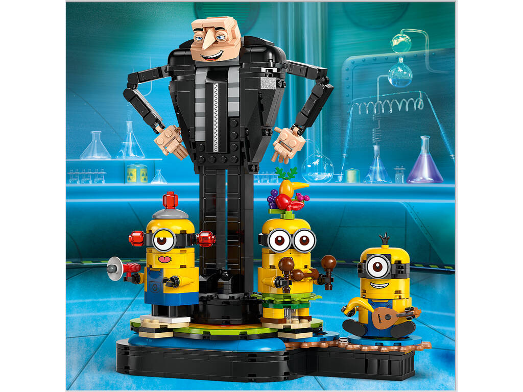 Lego Gru 4 Mi Villano Favorito Modelo de Gru y los Minions 75582