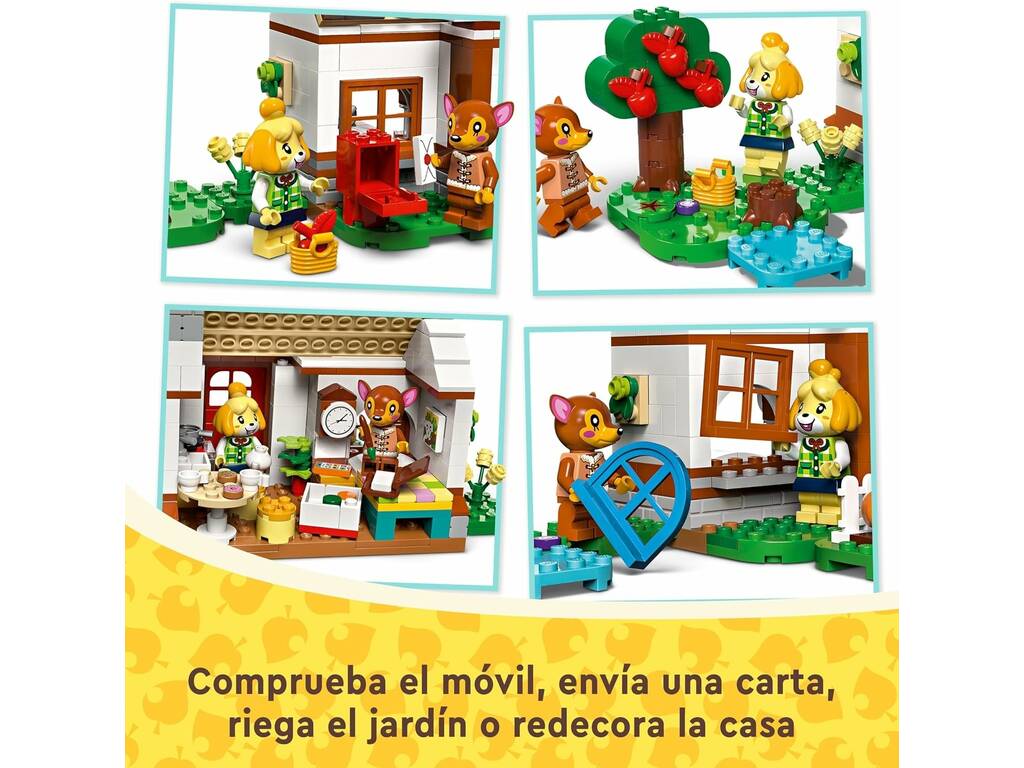 Lego Animal Crossing Canelas Besuch 77049