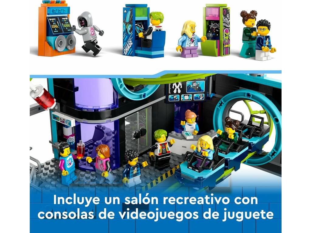 Lego City Montaña Rusa de Robot World 60421