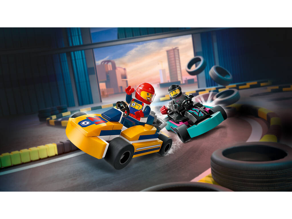 Lego City Karts y Pilotos de Carreras 60400
