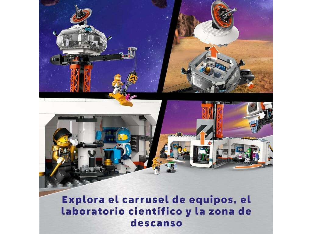 Lego City Space Base spatiale et aire de lancement 60434