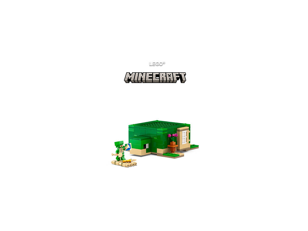 Lego Minecraft Maison Turtle Beach 21254