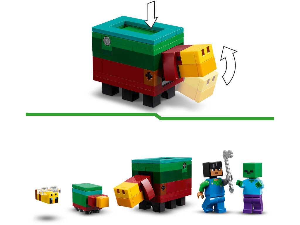 Lego Minecraft Der Kirschblütengarten 21260