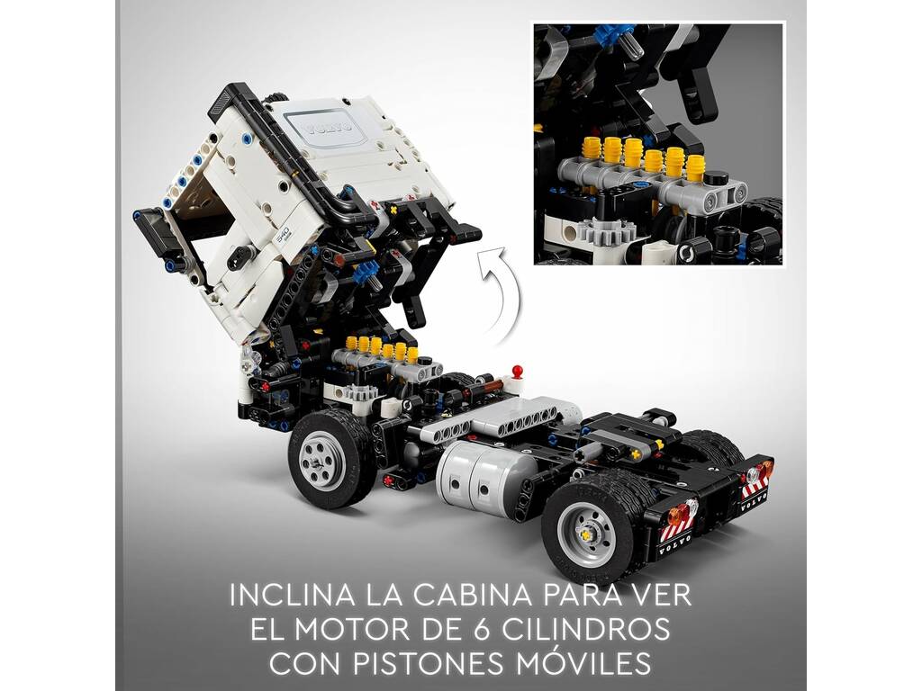 Lego Technic Camión FMX y Excavadora Eléctrica EC230 Volvo 42175