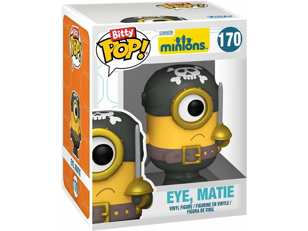 Funko Pop Bitty Minions 4 Pack Mini Figures 73035