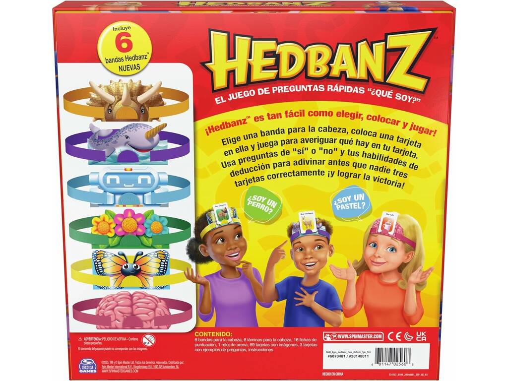 Hedbanz Family de Spin Master 6070481