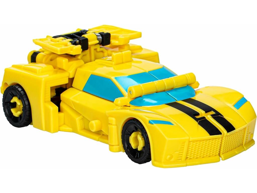 Transformers EarthSpark Figuras Cyber Combiner Bumblebee y Mo Malto Hasbro F8439