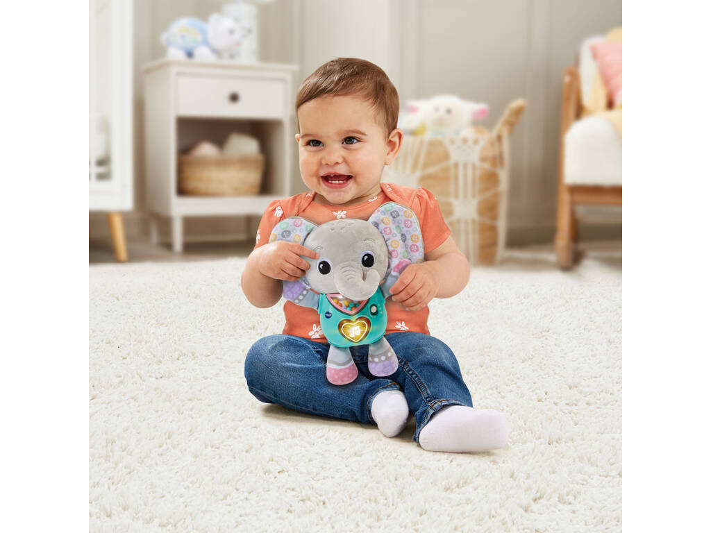 Vtech 80-566722 Baby Pequelephant jouet doux